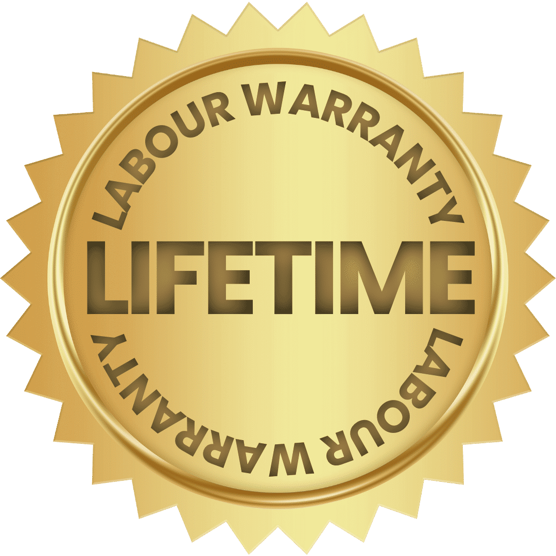 Lifetime Labor Warranty Our professional plumbing services come with a lifetime labour warranty